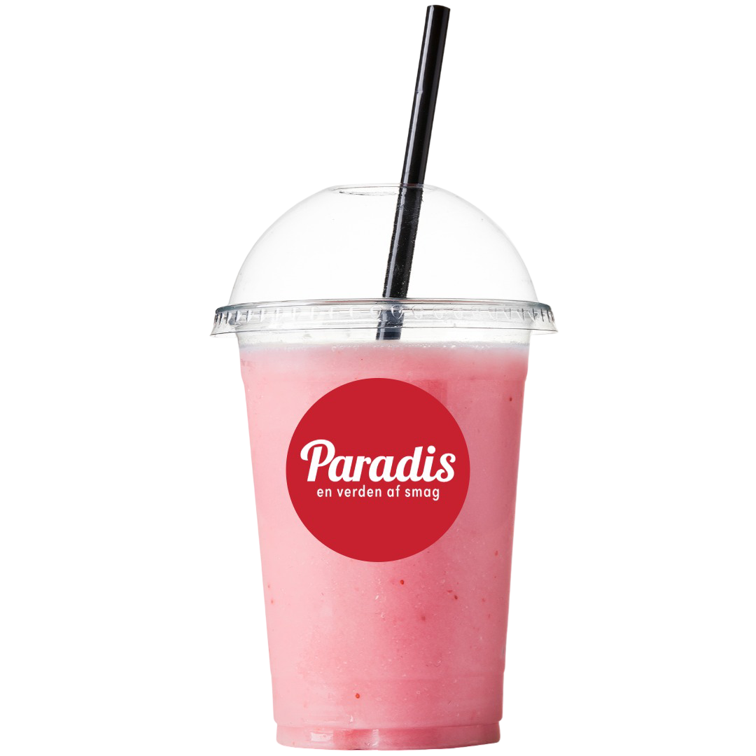 Jordbær icesmoothie