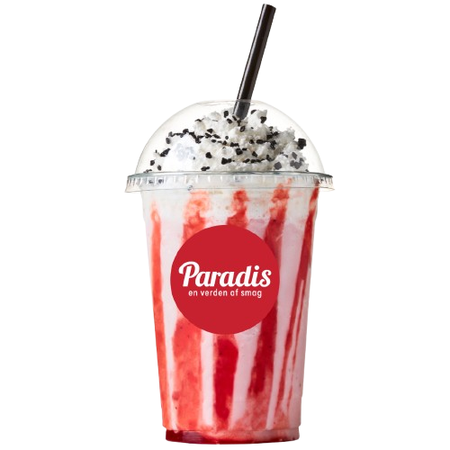 Dobbelt jordbær frappé