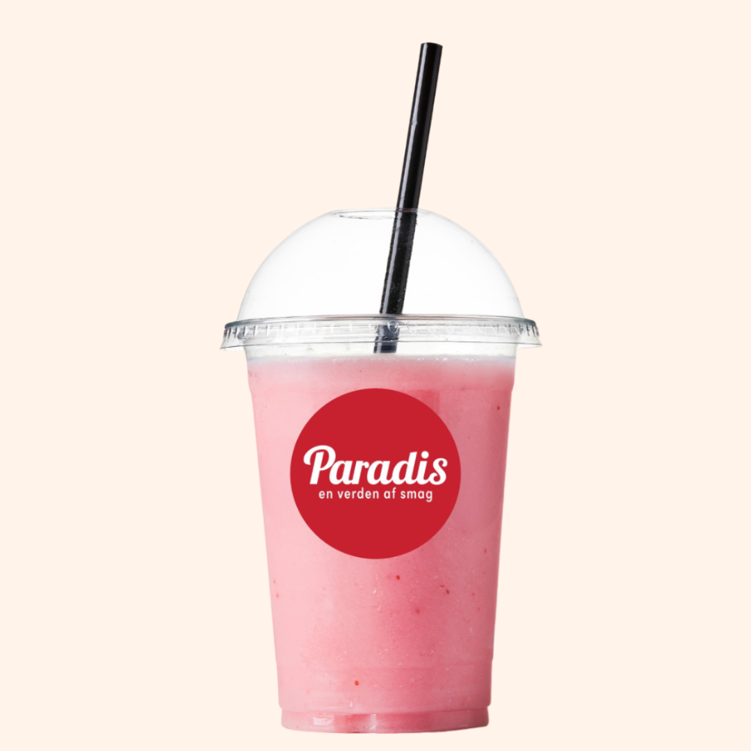 Jordbær icesmoothie