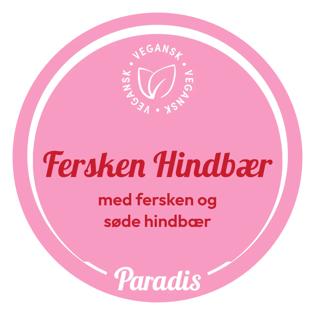 Fersken Hindbær