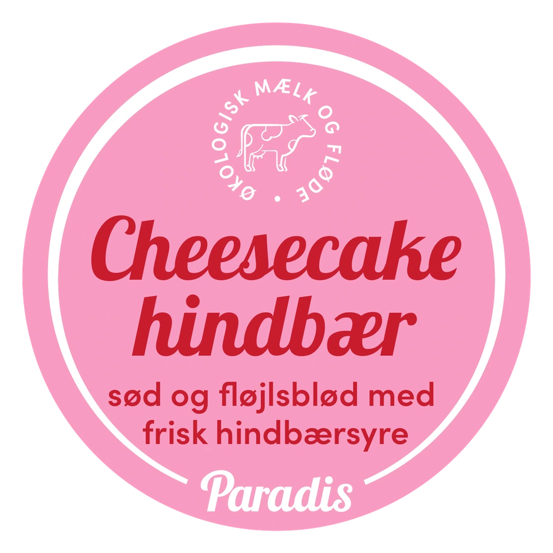 Cheesecake Hindbær