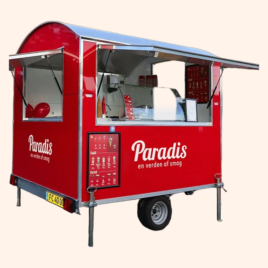 Paradis' store isvogn i Odense