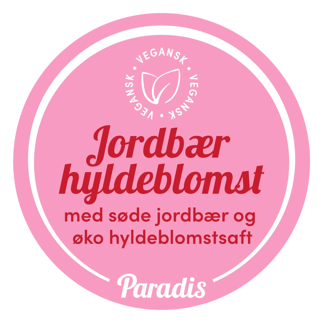 Jordbær og hyldeblomst