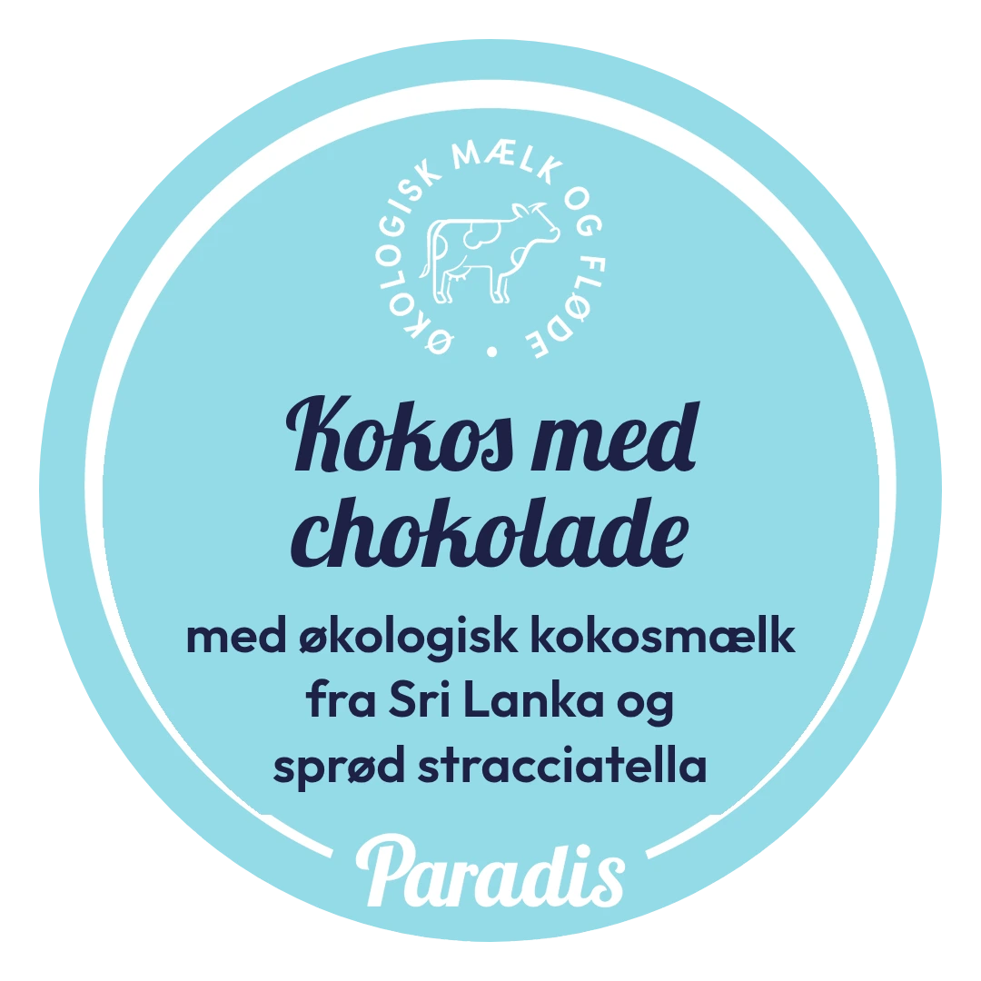 Kokos med chokolade